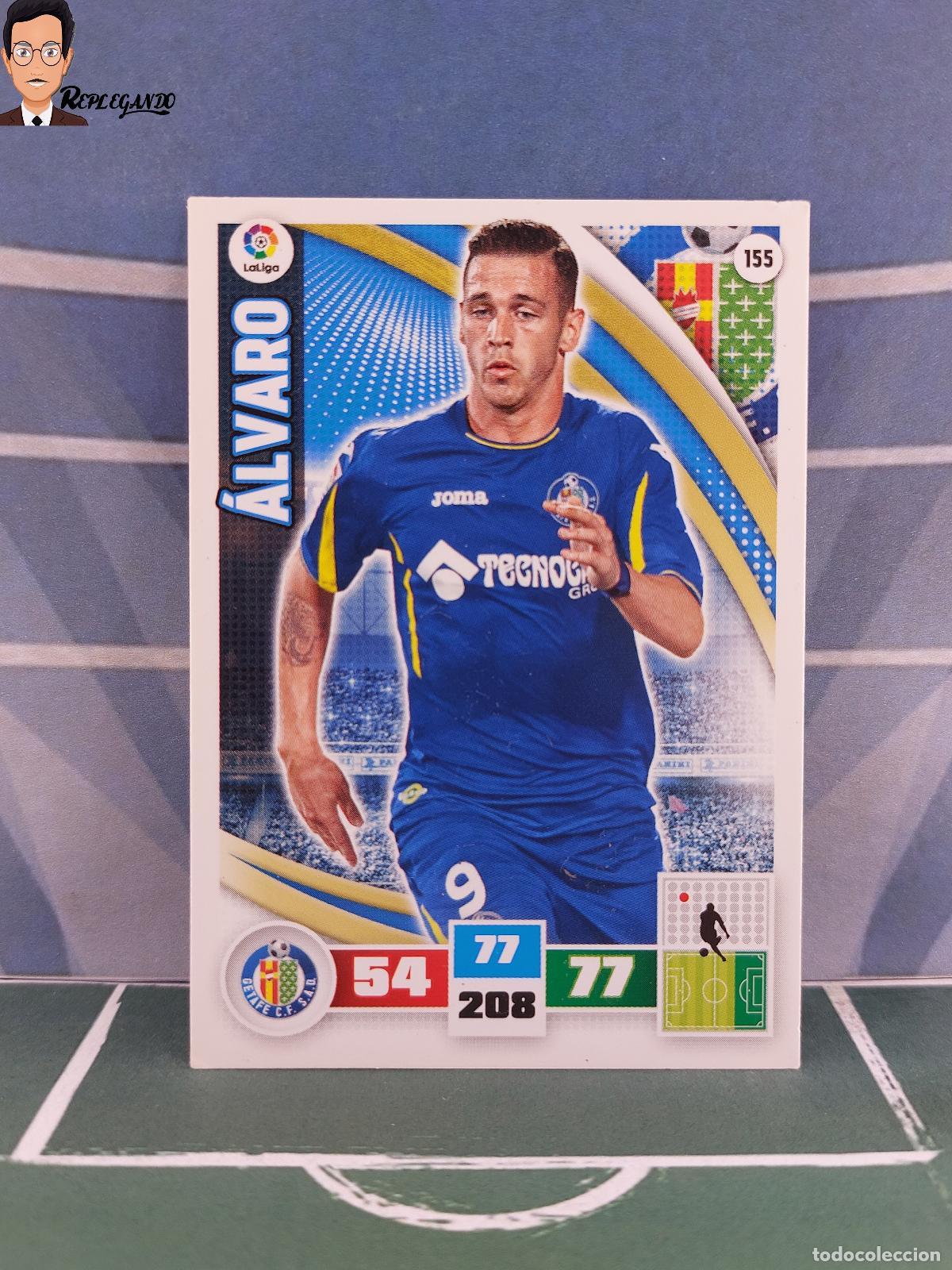 Fu&szlig;ball-Sticker: &Aacute;LVARO N&ordm; 155 (GETAFE C.F.) ADRENALYN XL 2015 2016 PANINI 15 16 CROMO TARJETA LIGA FICHA CARD F&Uacute;TBOL