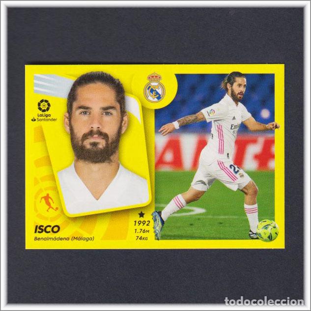 Cromos de F&uacute;tbol: LIGA ESTE 2021 2022 21 22 PANINI ISCO N&ordm; 17B 17 B REAL MADRID COLECCI&Oacute;N ALBUM F&Uacute;TBOL