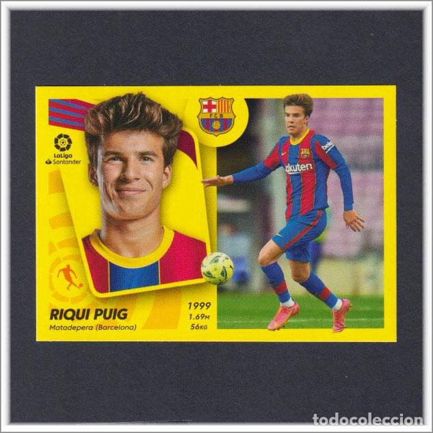 Fu&szlig;ball-Sticker: LIGA ESTE 2021 2022 21 22 PANINI RIQUI PUIG N&ordm; 15B 15 B BARCELONA BAR&Ccedil;A COLECCI&Oacute;N ALBUM F&Uacute;TBOL