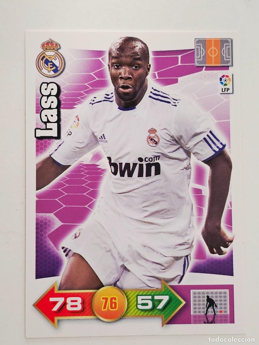 Cromos de f&uacute;tbol: 172 Lass Diarra, Real Madrid, Panini Adrenalyn XL 2010 2011 10 11