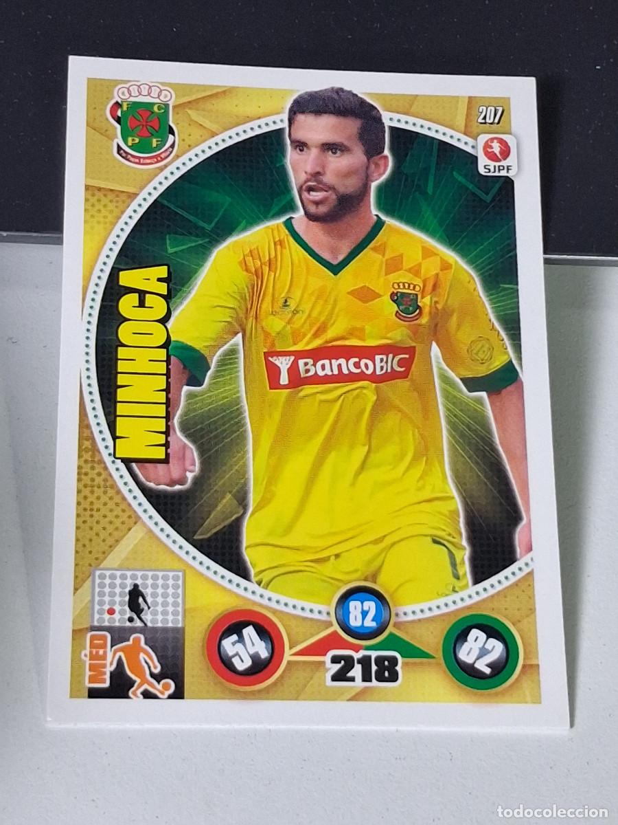 Cromos de f&uacute;tbol: 207 MINHOCA PA&Ccedil;OS DE FERREIRA FUTBOL PANINI LIGA PORTUGAL 14-15 FUTEBOL ADRENALYN 2014-2015