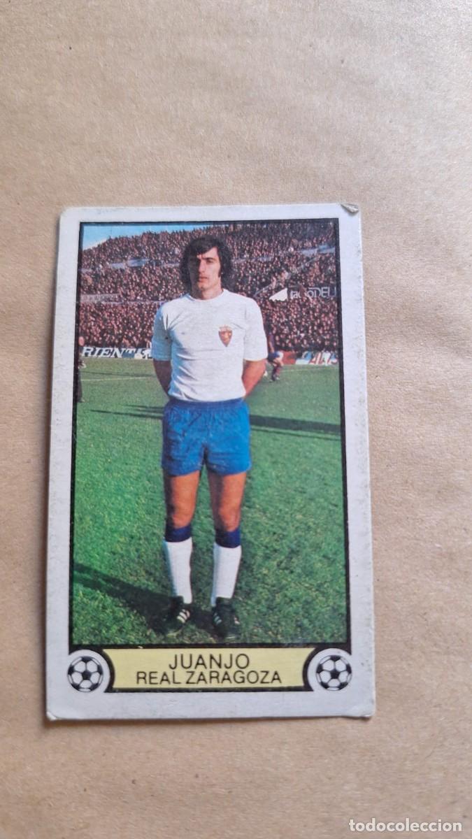 Figurine di Calcio: CROMO DE F&Uacute;TBOL LIGA ESTE JUANJO ZARAGOZA SIN PEGAR NUNCA PEGADO 79 80 1979 1980