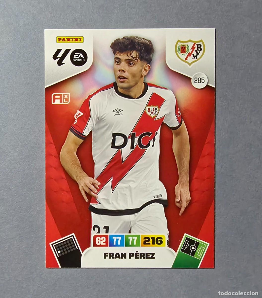 Cromos de F&uacute;tbol: 285 FRAN P&Eacute;REZ - RAYO VALLECANO - ADRENALYN XL 2025-26 - 25/26 (NUEVO)