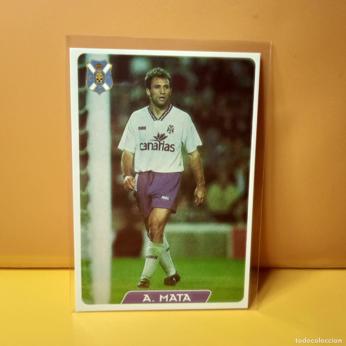 Cromos de F&uacute;tbol: MUNDICROMO 1995 1996 95 96 C.D TENERIFE A MATA 268