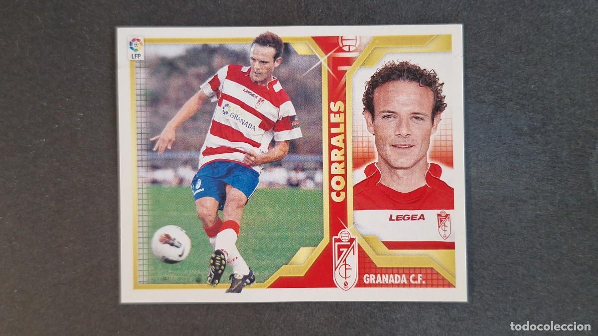Cromos de F&uacute;tbol: L2 CORRALES GRANADA C. F. COLOCA LIGA ESTE 2011 2012 11 12 NUNCA PEGADO SIN PEGAR