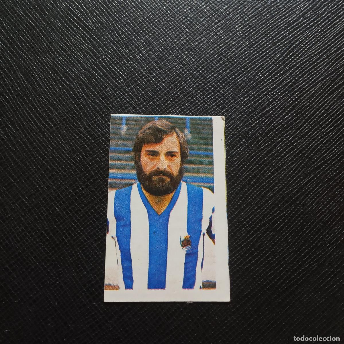 Cromos de F&uacute;tbol: 207 URANGA REAL SOCIEDAD RUIZ ROMERO 1976 1977 CROMO FUTBOL 76 77 - DESPEGADO - A102 PG415