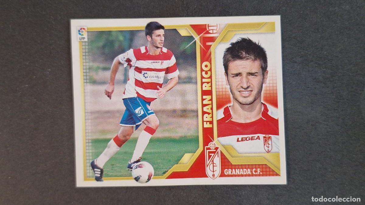 Fu&szlig;ball-Sticker: L2 FRAN RICO GRANADA C. F. COLOCA LIGA ESTE 2011 2012 11 12 NUNCA PEGADO SIN PEGAR