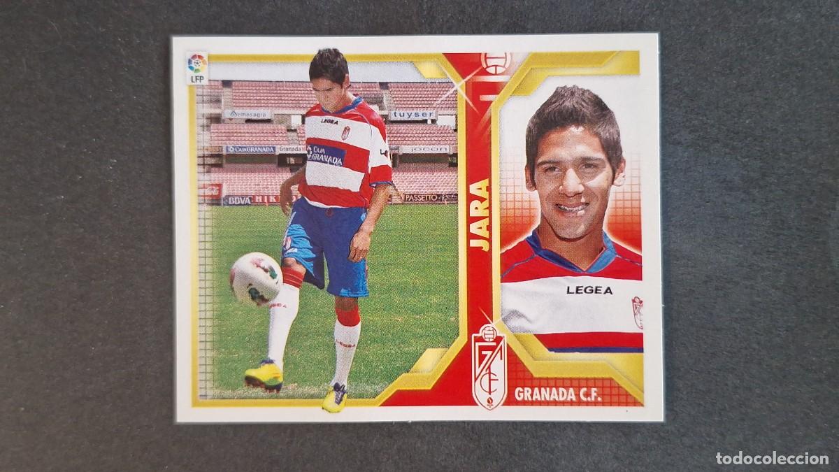 Fu&szlig;ball-Sticker: L2 JARA GRANADA C. F. COLOCA LIGA ESTE 2011 2012 11 12 NUNCA PEGADO SIN PEGAR