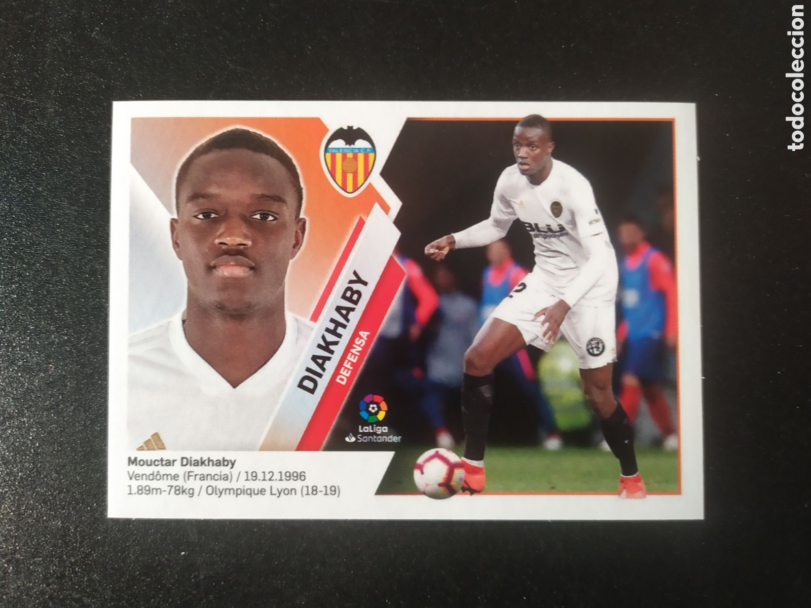 Figurine di Calcio: Liga este 2019 2020 19 20 panini Diakhaby n&deg; 6 Valencia