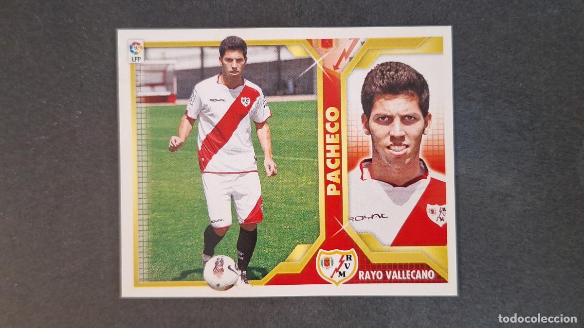 Cromos de F&uacute;tbol: L2 PACHECO RAYO VALLECANO COLOCA LIGA ESTE 2011 2012 11 12 NUNCA PEGADO SIN PEGAR