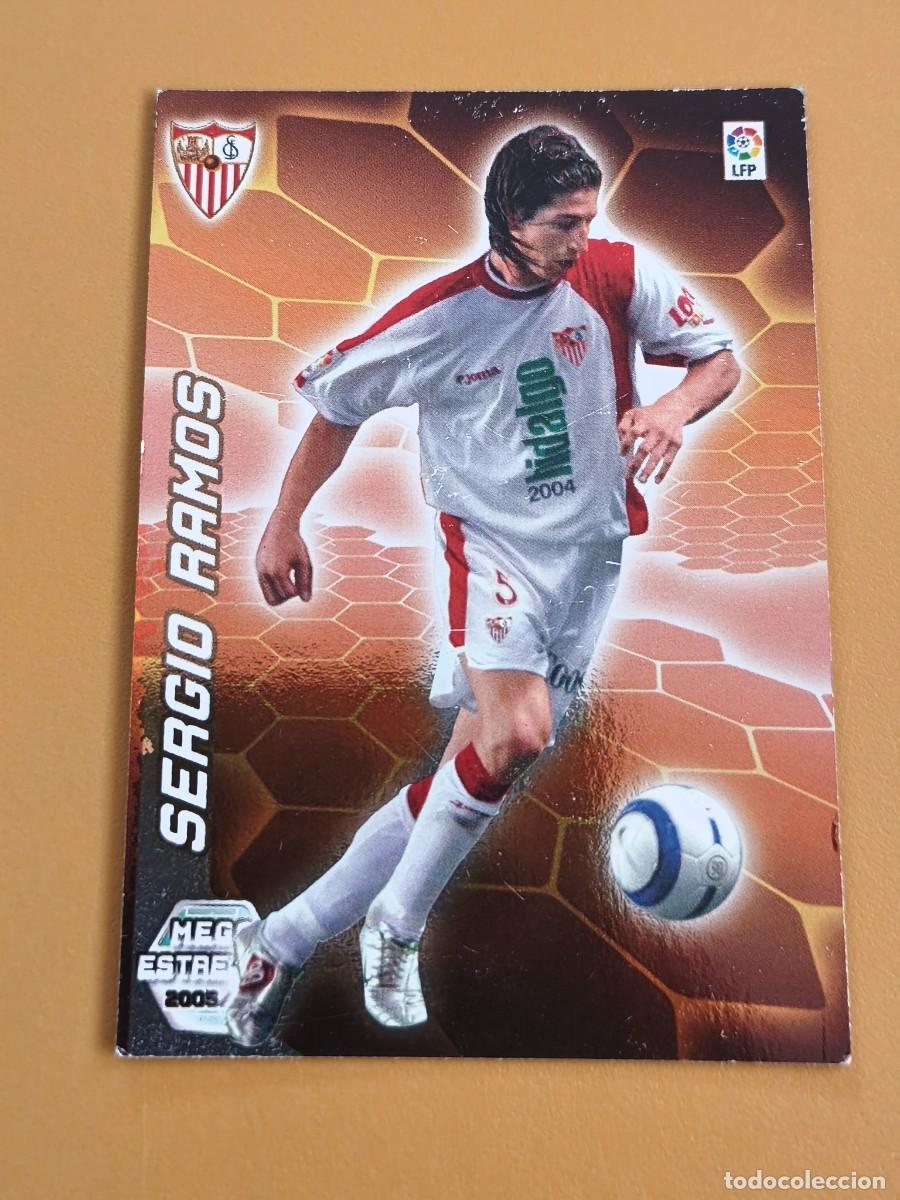 Cromos de f&uacute;tbol: sergio ramos, 2005 06 mega estrellas - Foto 1