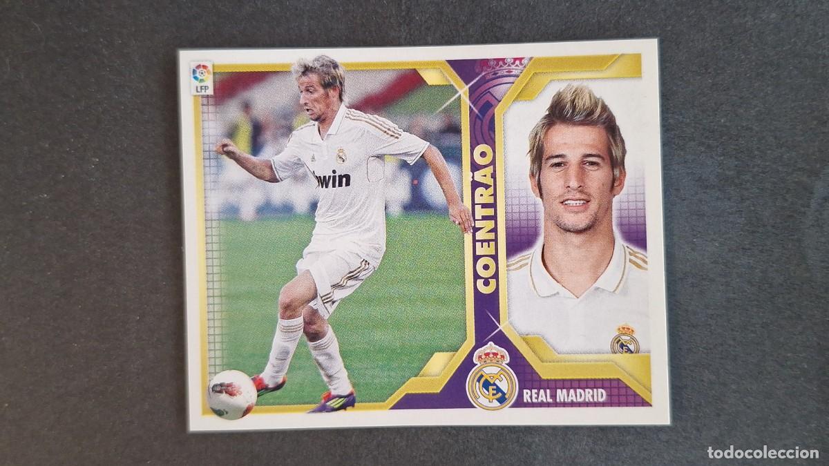 Fu&szlig;ball-Sticker: L2 COENTRAO REAL MADRID FICHAJE 16 LIGA ESTE 2011 2012 11 12 NUNCA PEGADO SIN PEGAR