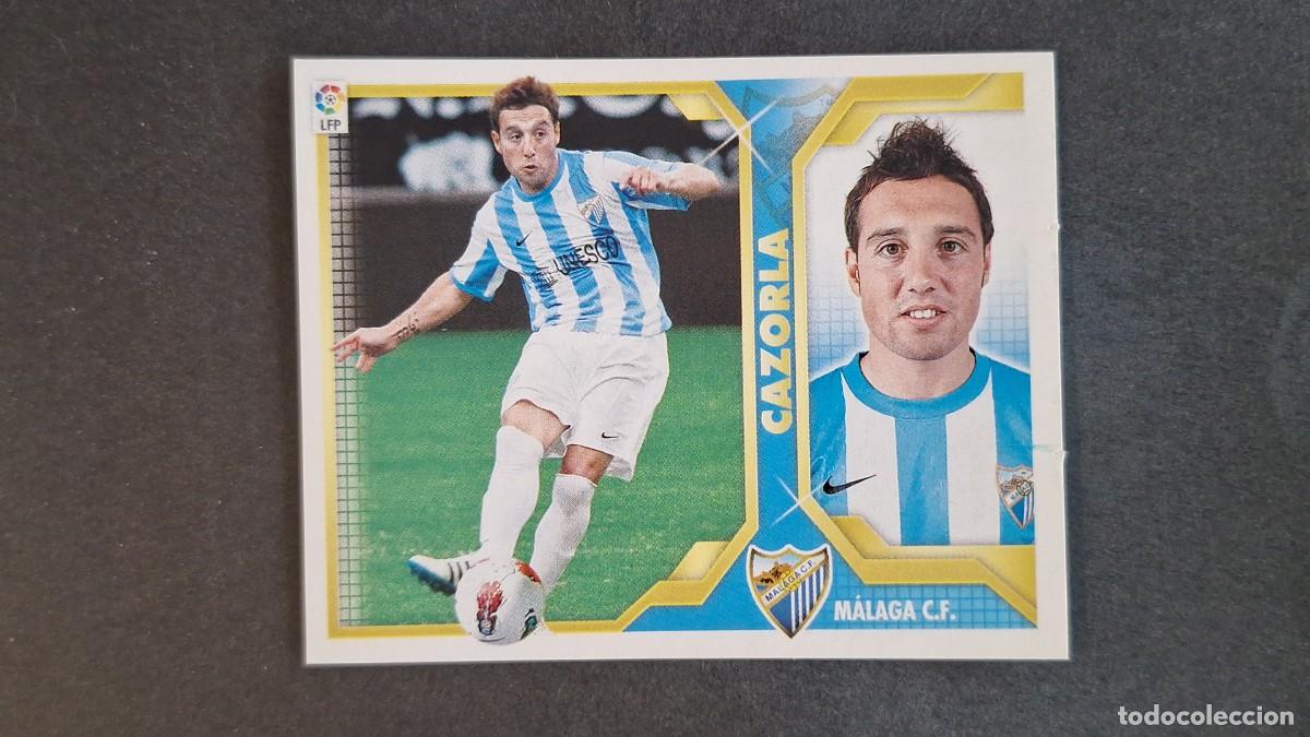 Cromos de f&uacute;tbol: L2 CAZORLA MALAGA C. F. FICHAJE 31 LIGA ESTE 2011 2012 11 12 NUNCA PEGADO SIN PEGAR