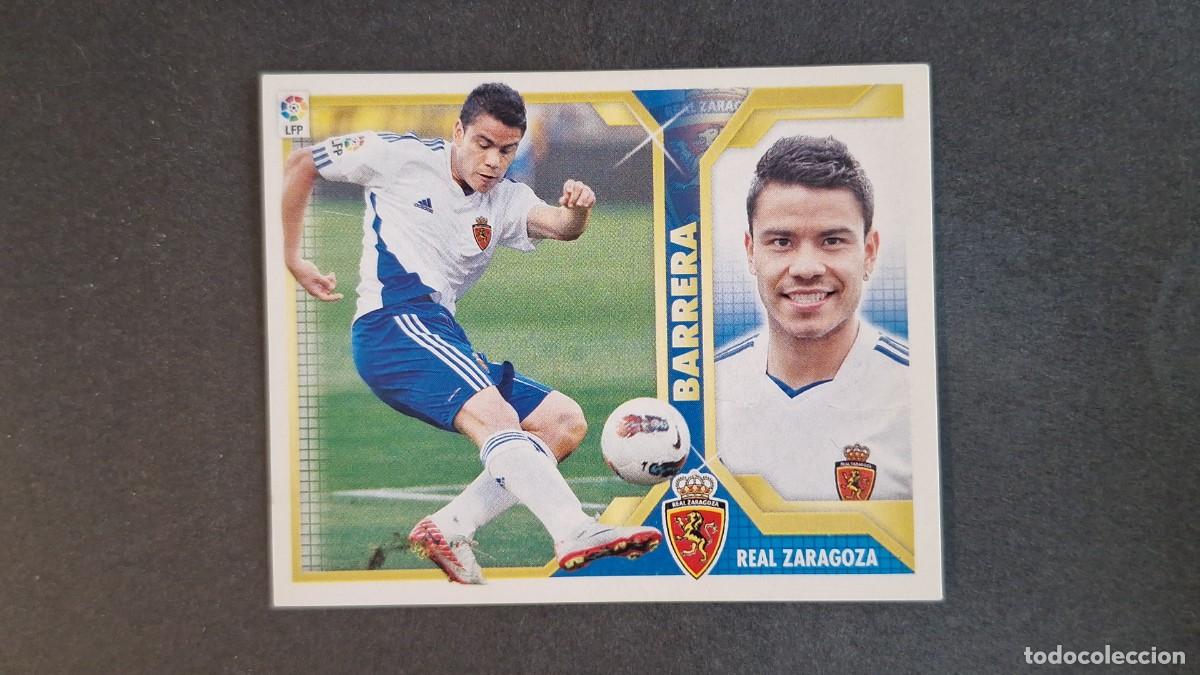 Cromos de F&uacute;tbol: L2 BARRERA REAL ZARAGOZA FICHAJE 50 LIGA ESTE 2011 2012 11 12 NUNCA PEGADO SIN PEGAR