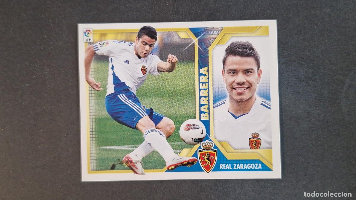 Cromos de F&uacute;tbol: L2 BARRERA REAL ZARAGOZA FICHAJE 50 LIGA ESTE 2011 2012 11 12 NUNCA PEGADO SIN PEGAR