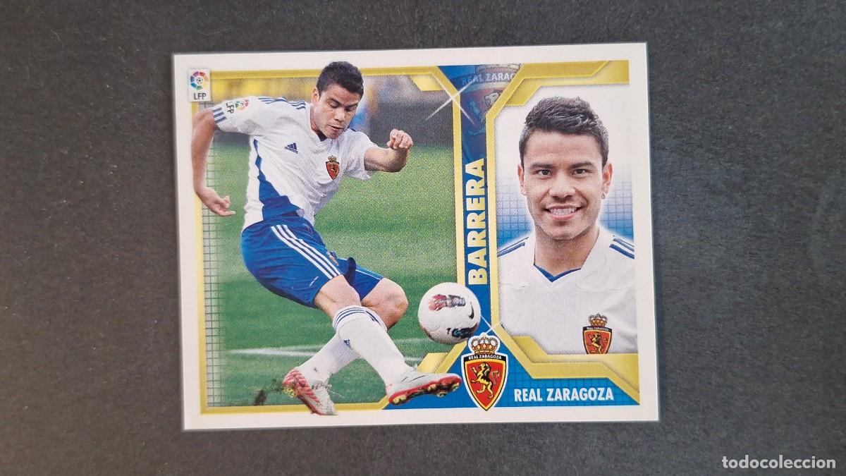 Cromos de F&uacute;tbol: L2 BARRERA REAL ZARAGOZA FICHAJE 50 LIGA ESTE 2011 2012 11 12 NUNCA PEGADO SIN PEGAR