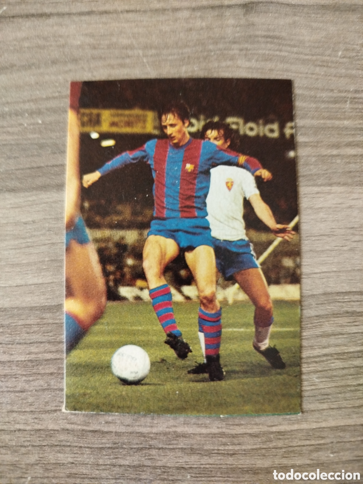 Cromos de F&uacute;tbol: Aprende a jugar a f&uacute;tbol con JOHAN CRUYFF (N&deg;108).