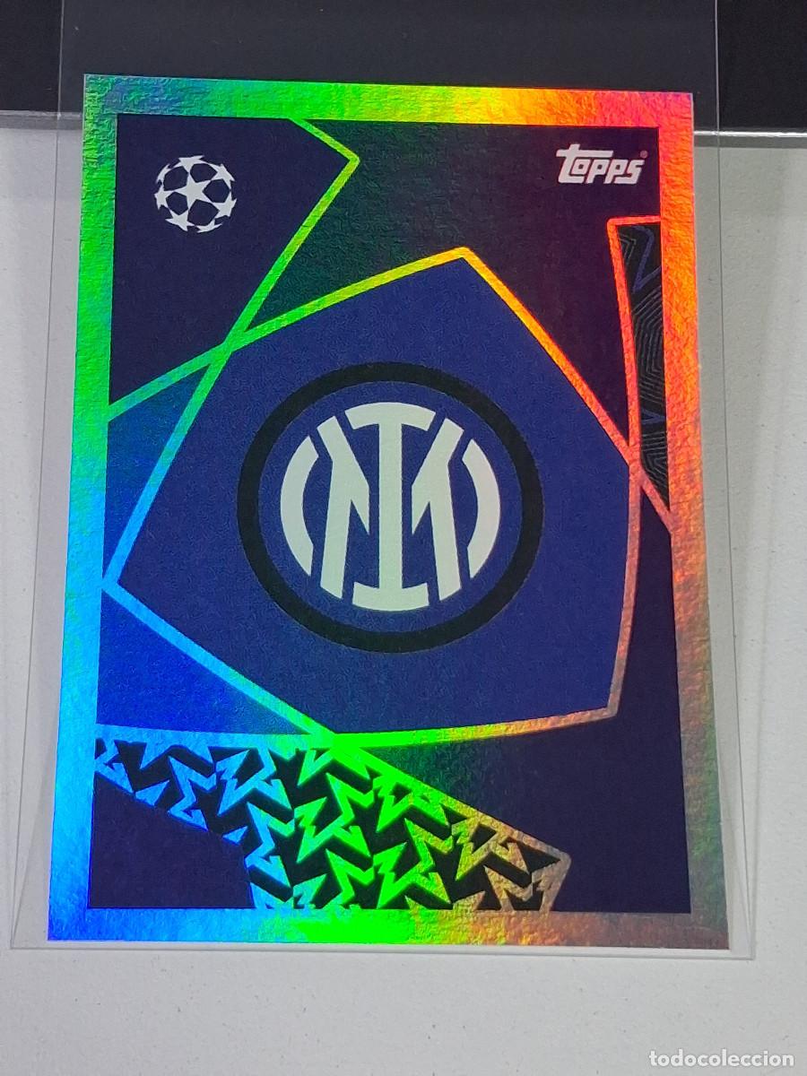 Fu&szlig;ball-Sticker: 210 ESCUDO LOGO INTER DE MILAN UEFA TOPPS UEFA CHAMPIONS LEAGUE STICKER TOPPS 2025-26 2026 UCL