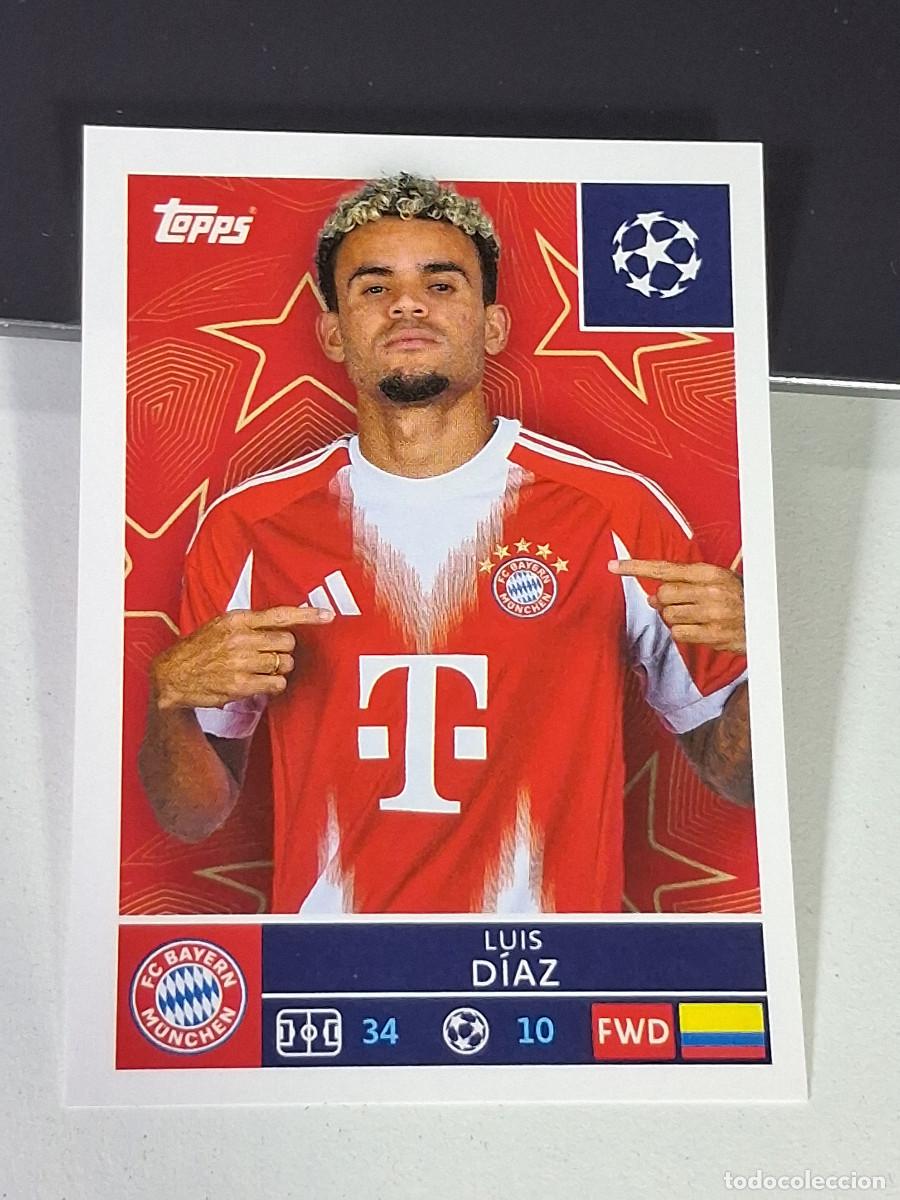 Fu&szlig;ball-Sticker: 207 LUIS DIAZ BAYERN MUNICH M&Uuml;NCHEN UEFA CHAMPIONS LEAGUE STICKER TOPPS 2025-26 2026 UCL