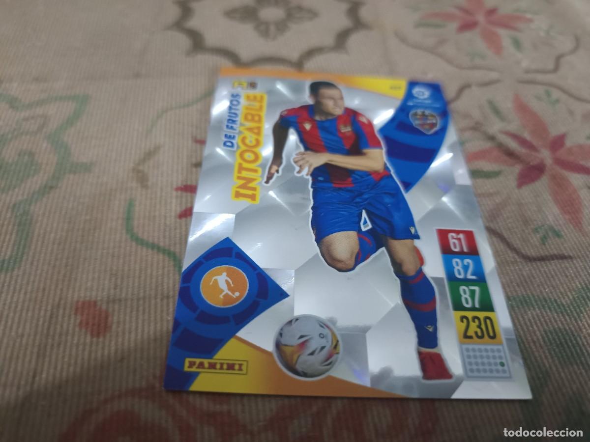 Fu&szlig;ball-Sticker: DE FRUTOS #427 INTOCABLE REAL 2021-22 PANINI ADRENALYN XL