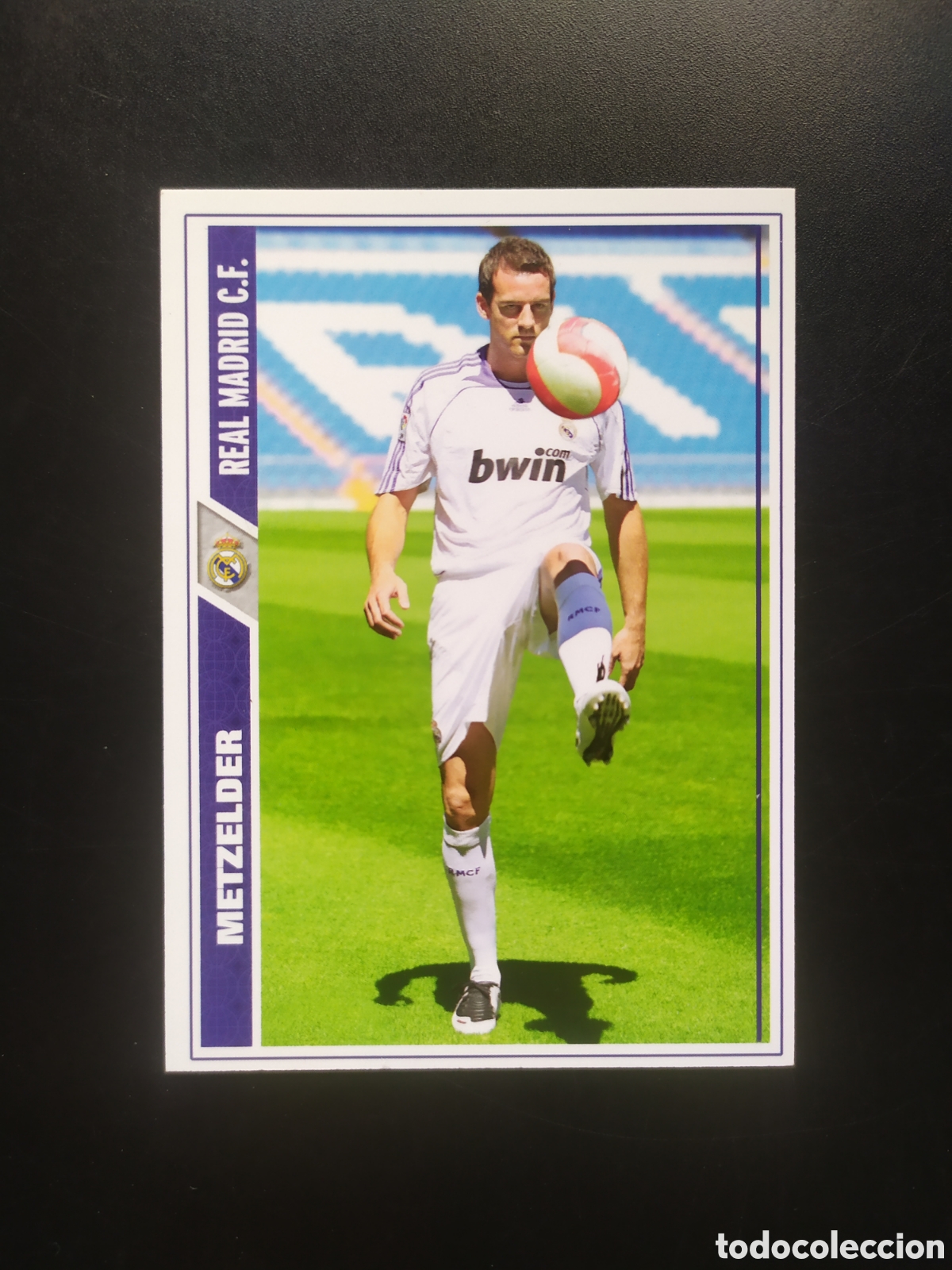 Fu&szlig;ball-Sticker: Mundicromo fichas Liga 2007 2008 07 08 Metzelder n&deg; 12 Real Madrid