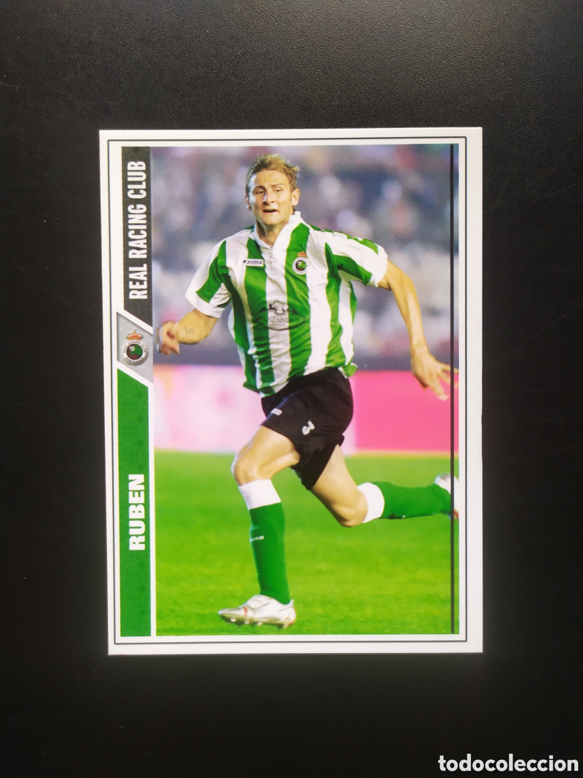 Fu&szlig;ball-Sticker: Mundicromo fichas Liga 2007 2008 07 08 Rub&eacute;n n&deg; 255 Racing Santander
