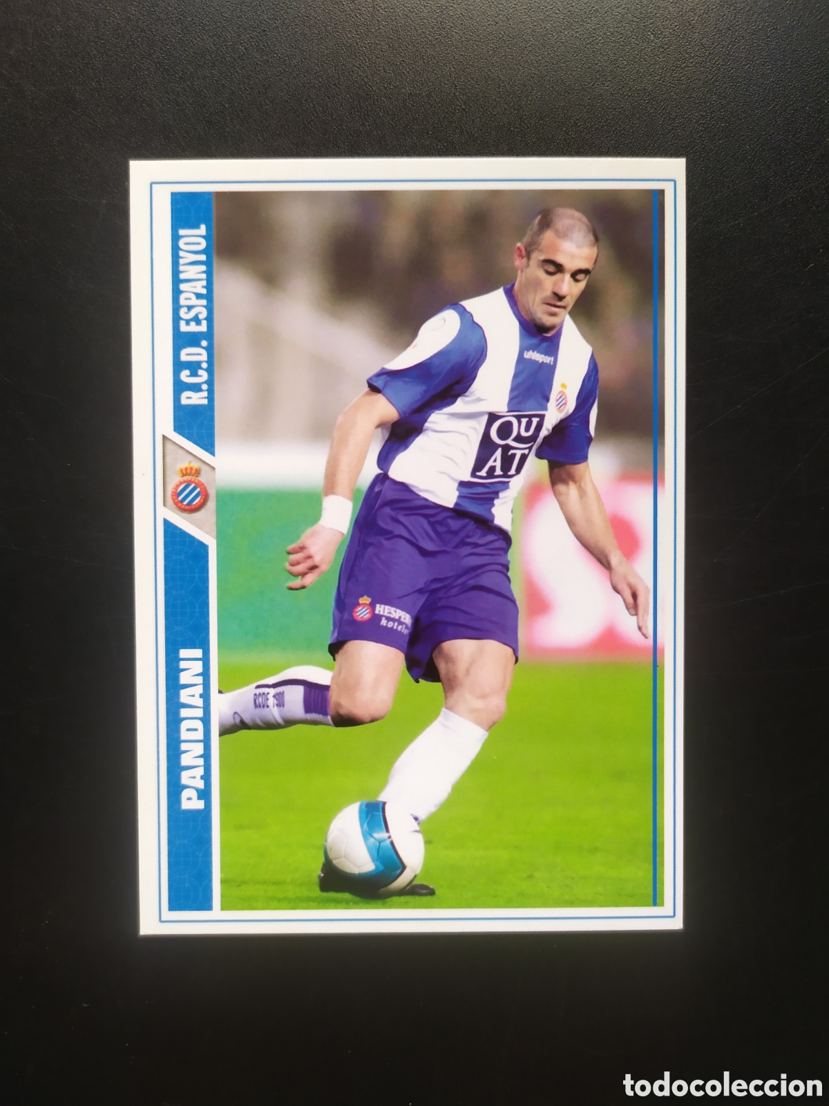 Fu&szlig;ball-Sticker: Mundicromo fichas Liga 2007 2008 07 08 Pandiani n&deg; 292 Espanyol
