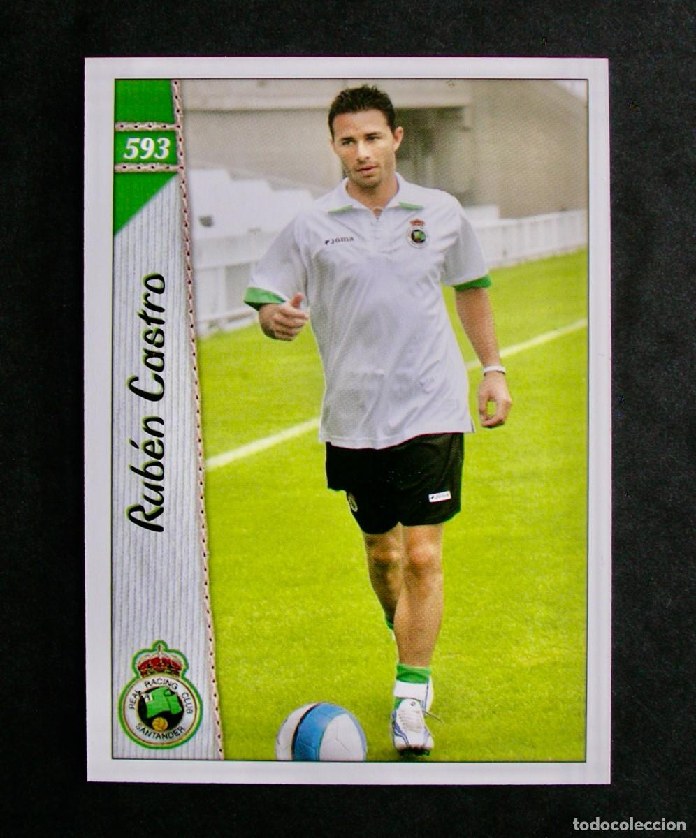 Football Stickers: 593 RUB&Eacute;N CASTRO / PLUS I / FICHAS DE LA LIGA 2006 2007 06 07 / MUNDICROMO