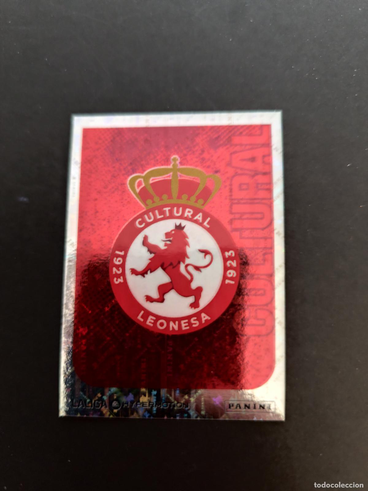 Cromos de F&uacute;tbol: 154 ESCUDO CULTURAL LEONESA SEGUNDA 2&ordf; DIVISI&Oacute;N LIGA HYPERMOTION 2025 2026 25 26 PEDIDO