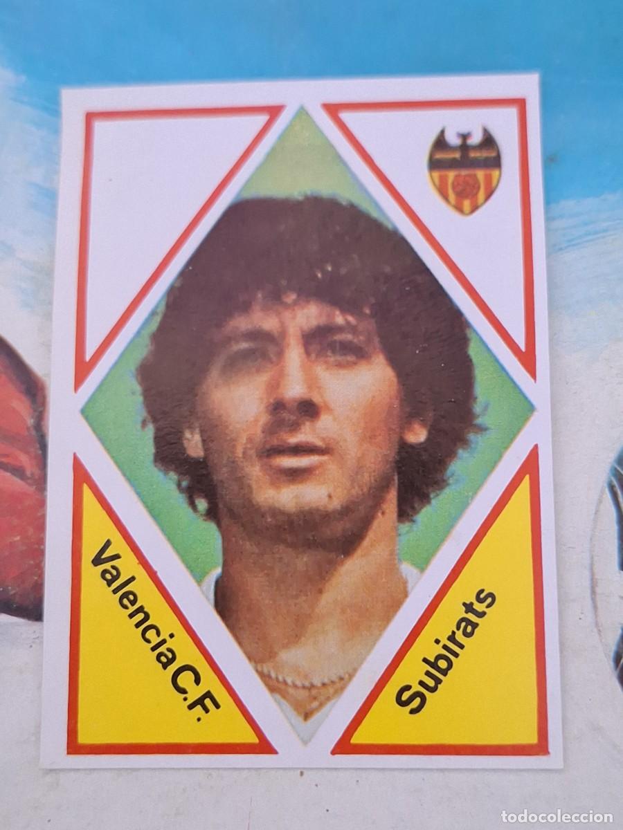 Cartes &agrave; collectionner de Football: FUTBOL PREMIO LIGA 83 84 maga Valencia subirats