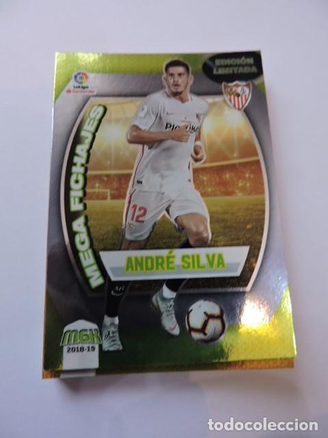 Fu&szlig;ball-Sticker: 450 B - Andre Silva Sevilla Mega Fichajes Limitada - MGK - Megacracks LIGA 2018 2019 18 19 - PANINI