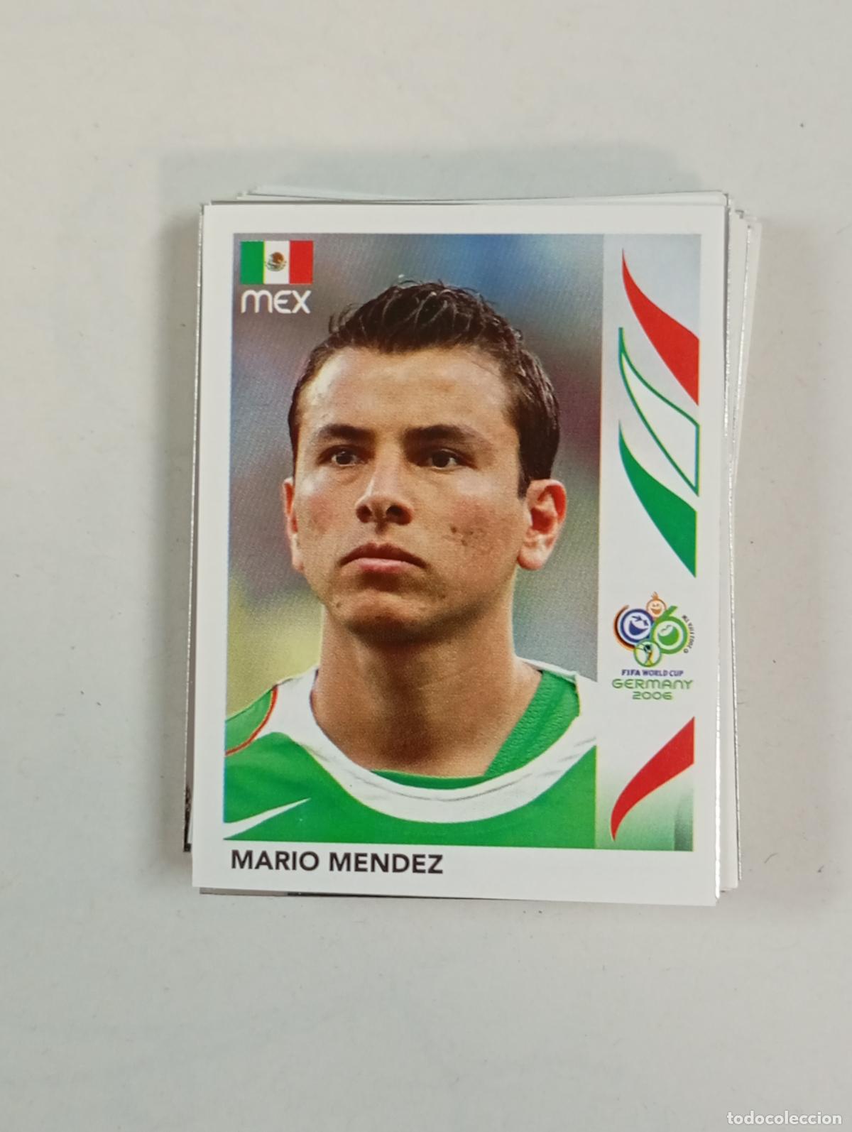 Football Stickers: CROMO N&ordm; 248. MARIO MENDEZ. M&Eacute;XICO. MUNDIAL DE ALEMANIA 2006. TDKP26J