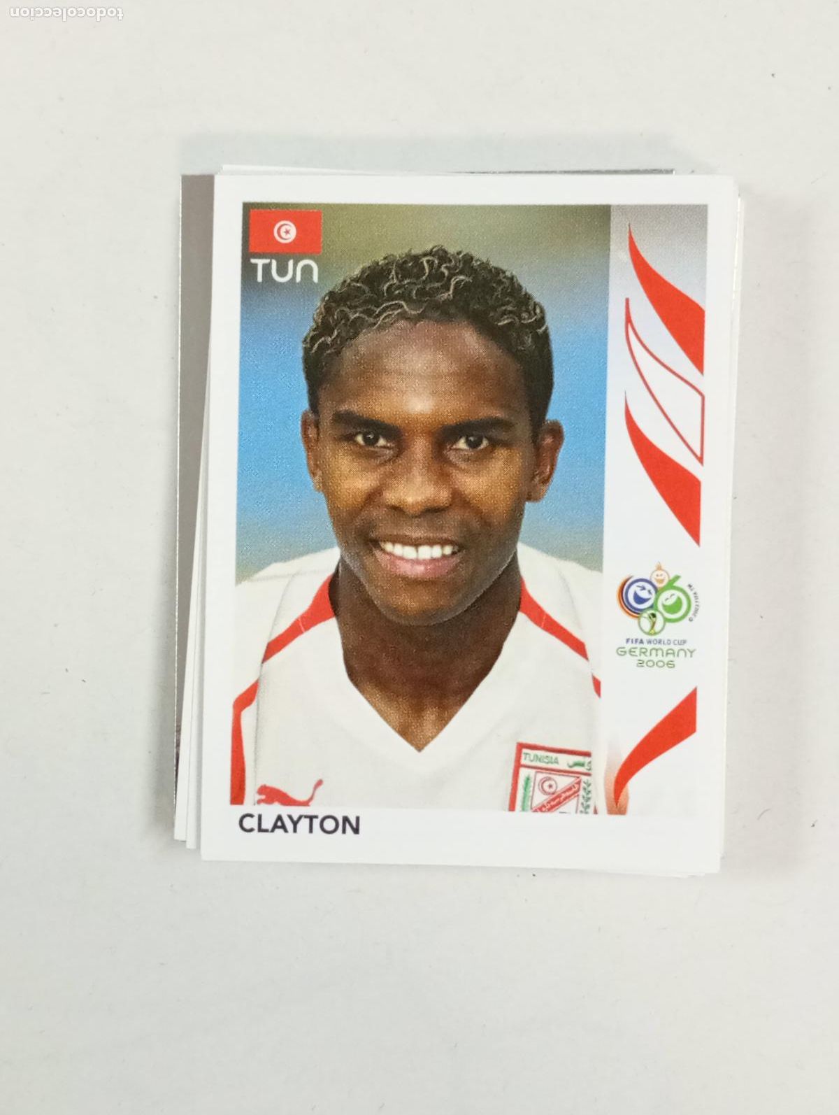 Figurine di Calcio: CROMO N&ordm; 571. CLAYTON. T&Uacute;NEZ. MUNDIAL DE ALEMANIA 2006. TDKP26J