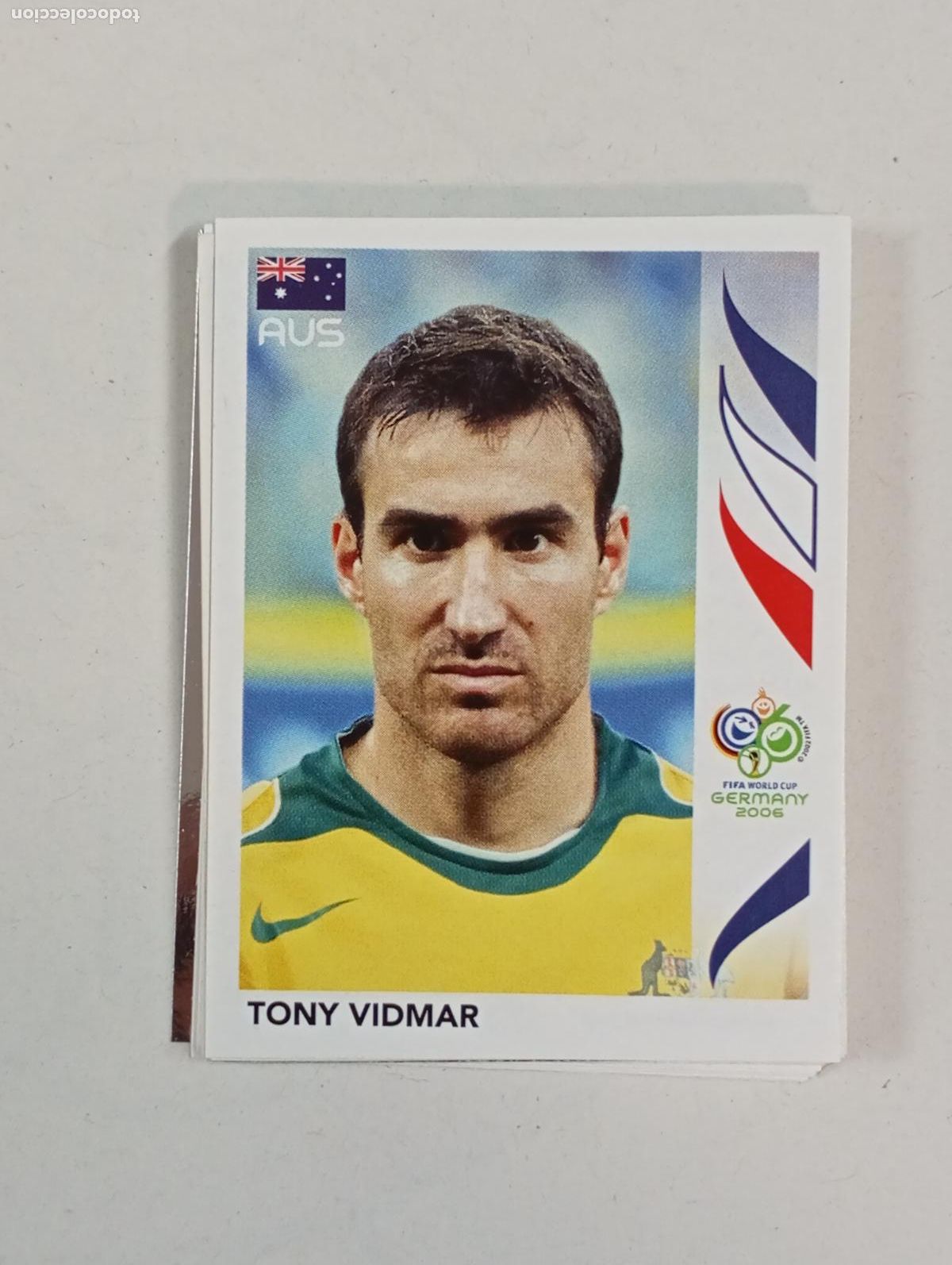 Fu&szlig;ball-Sticker: CROMO N&ordm; 423. VIDMAR. AUSTRALIA. MUNDIAL DE ALEMANIA 2006. TDKP26J