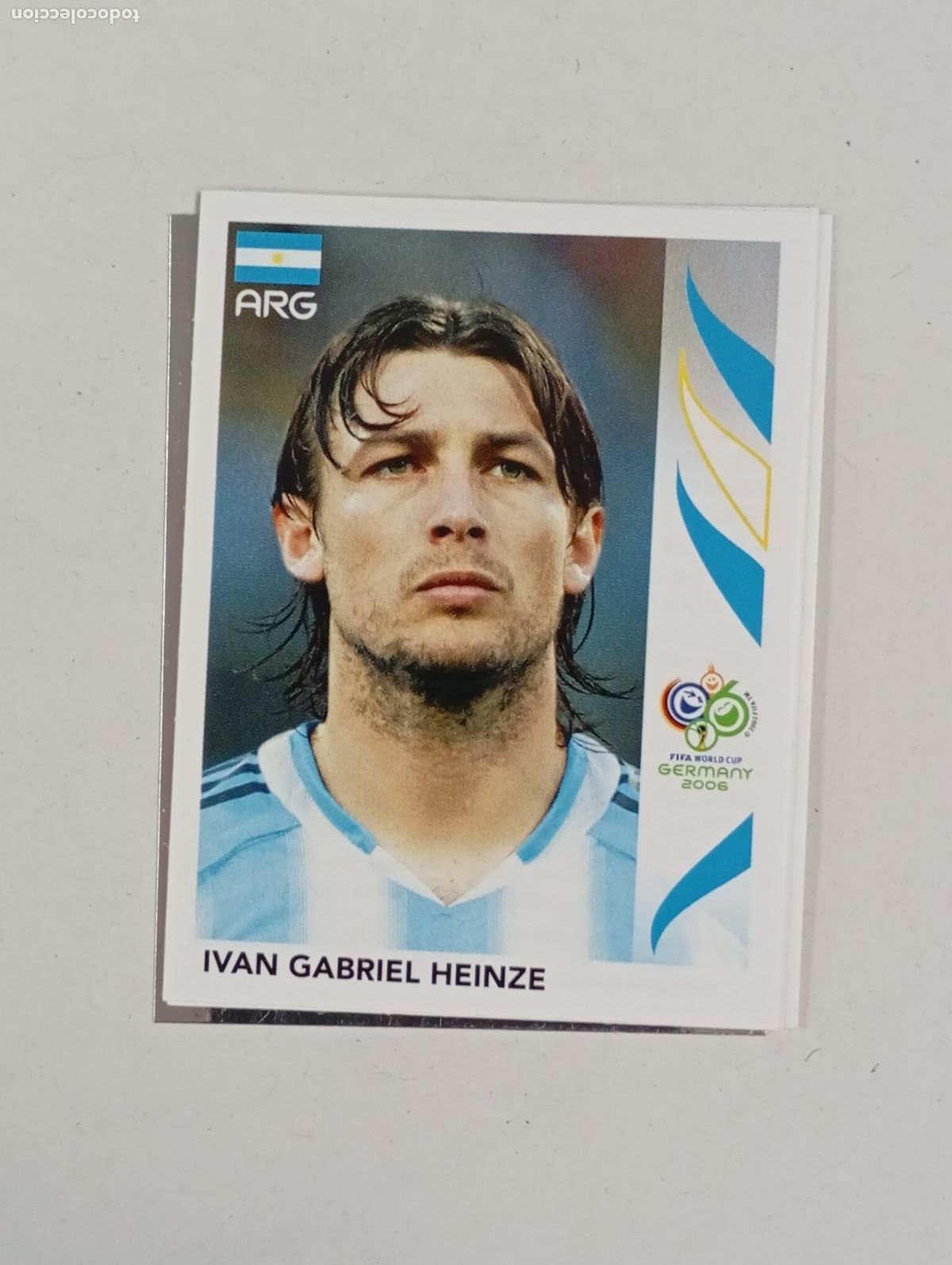 Fu&szlig;ball-Sticker: CROMO N&ordm; 174. HEINZE. ARGENTINA. MUNDIAL DE ALEMANIA 2006. TDKP26J