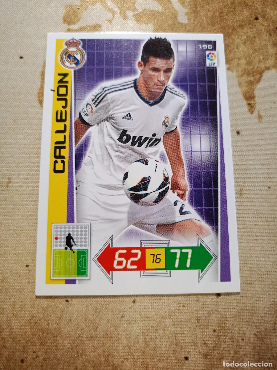 Football Stickers: Real Madrid 196 CALLEJ&Oacute;N Adrenalyn 2012-13