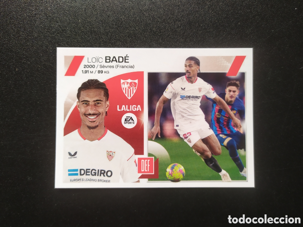 Cartes &agrave; collectionner de Football: Liga este 2023 2024 23 24 panini Bade n&deg; 7 Sevilla
