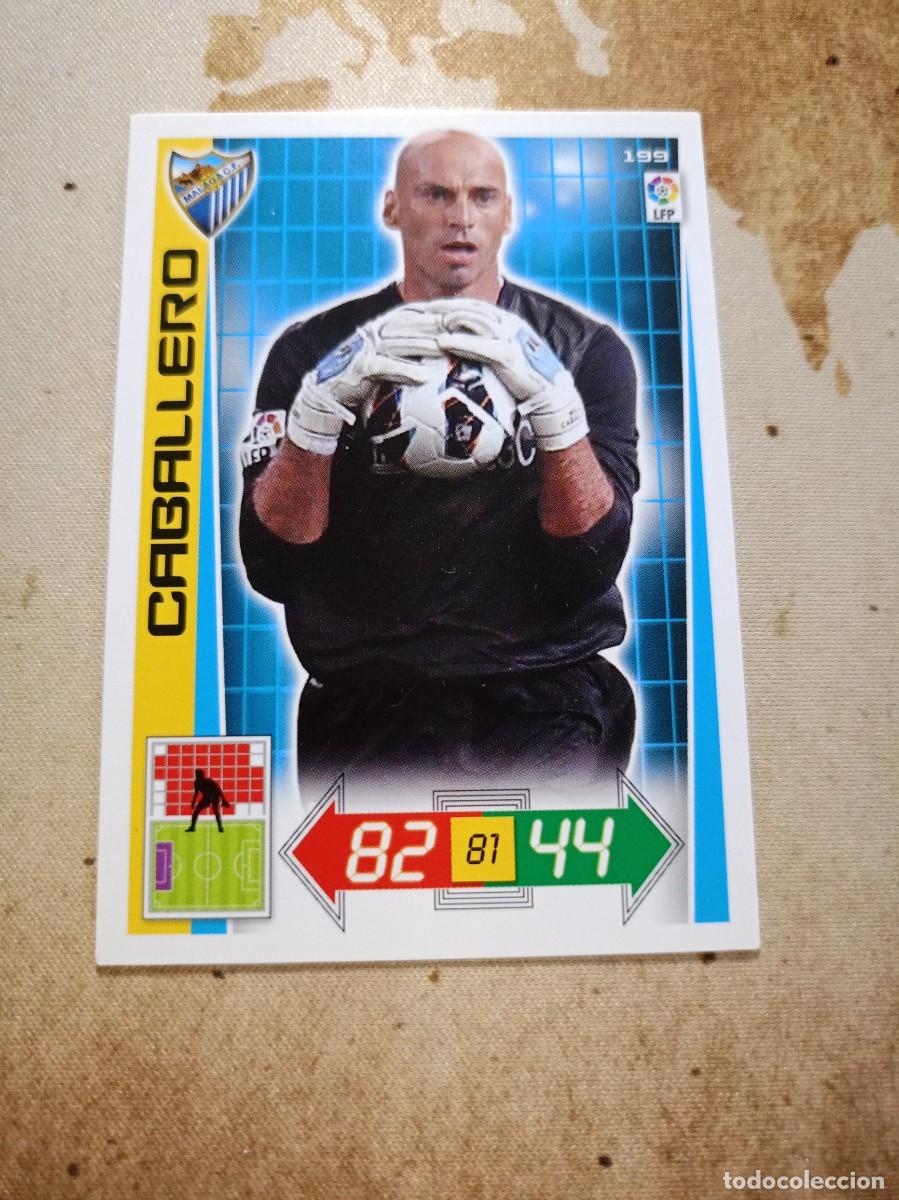 Fu&szlig;ball-Sticker: M&aacute;laga 199 CABALLERO Adrenalyn 2012-13