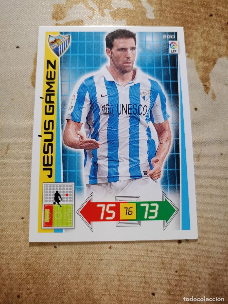 Cromos de F&uacute;tbol: M&aacute;laga 200 JES&Uacute;S G&Aacute;MEZ Adrenalyn 2012-13