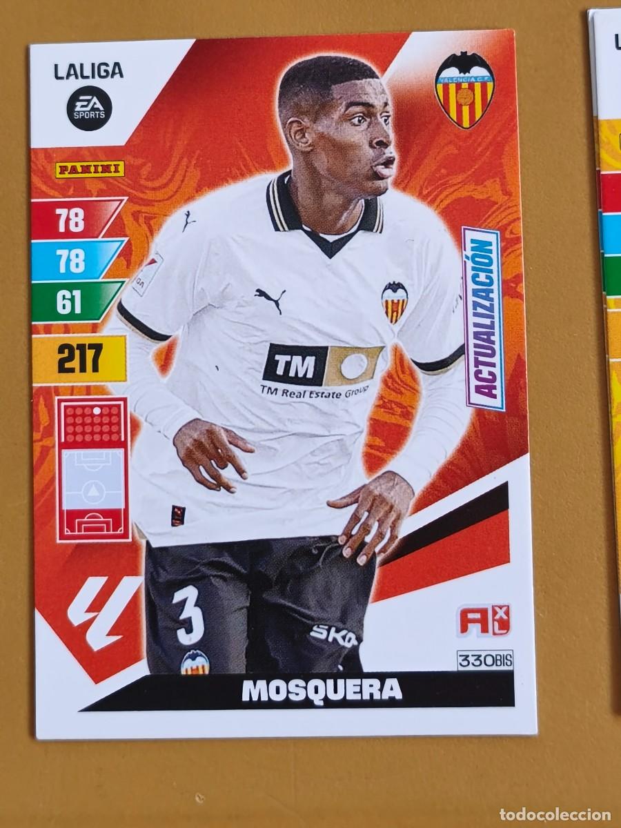 Fu&szlig;ball-Sticker: mosquera, adrenalyn 2023 24 actualizacion