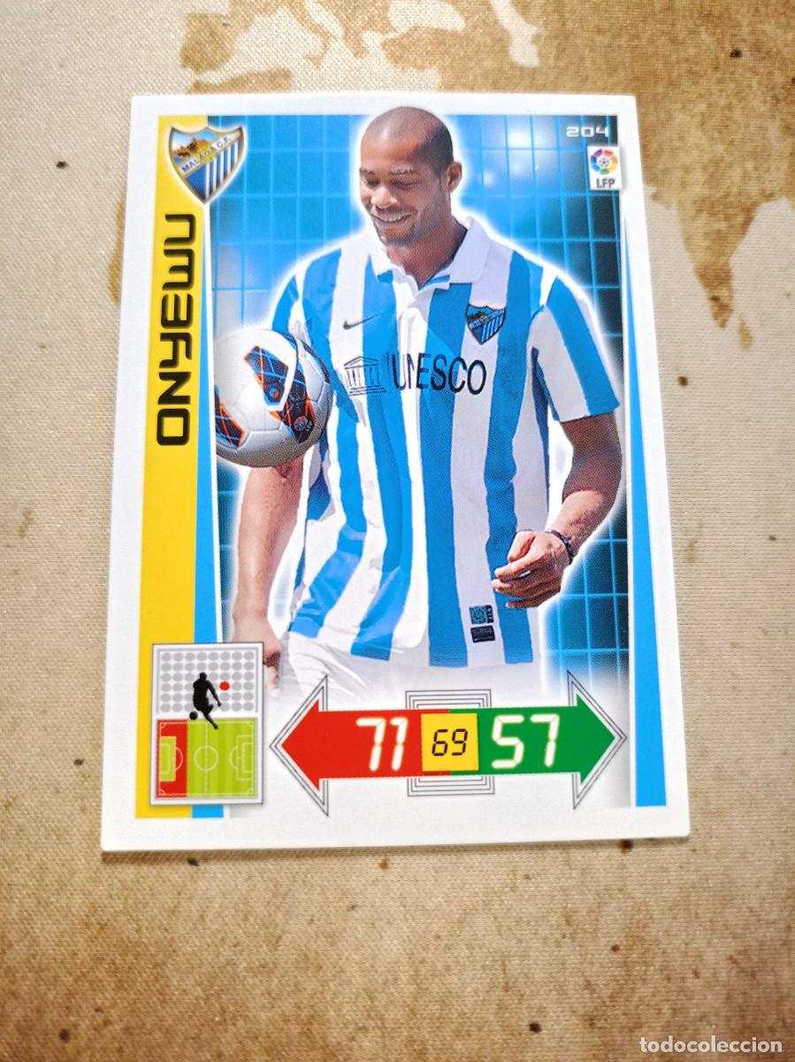 Fu&szlig;ball-Sticker: M&aacute;laga 204 ONYEWU Adrenalyn 2012-13