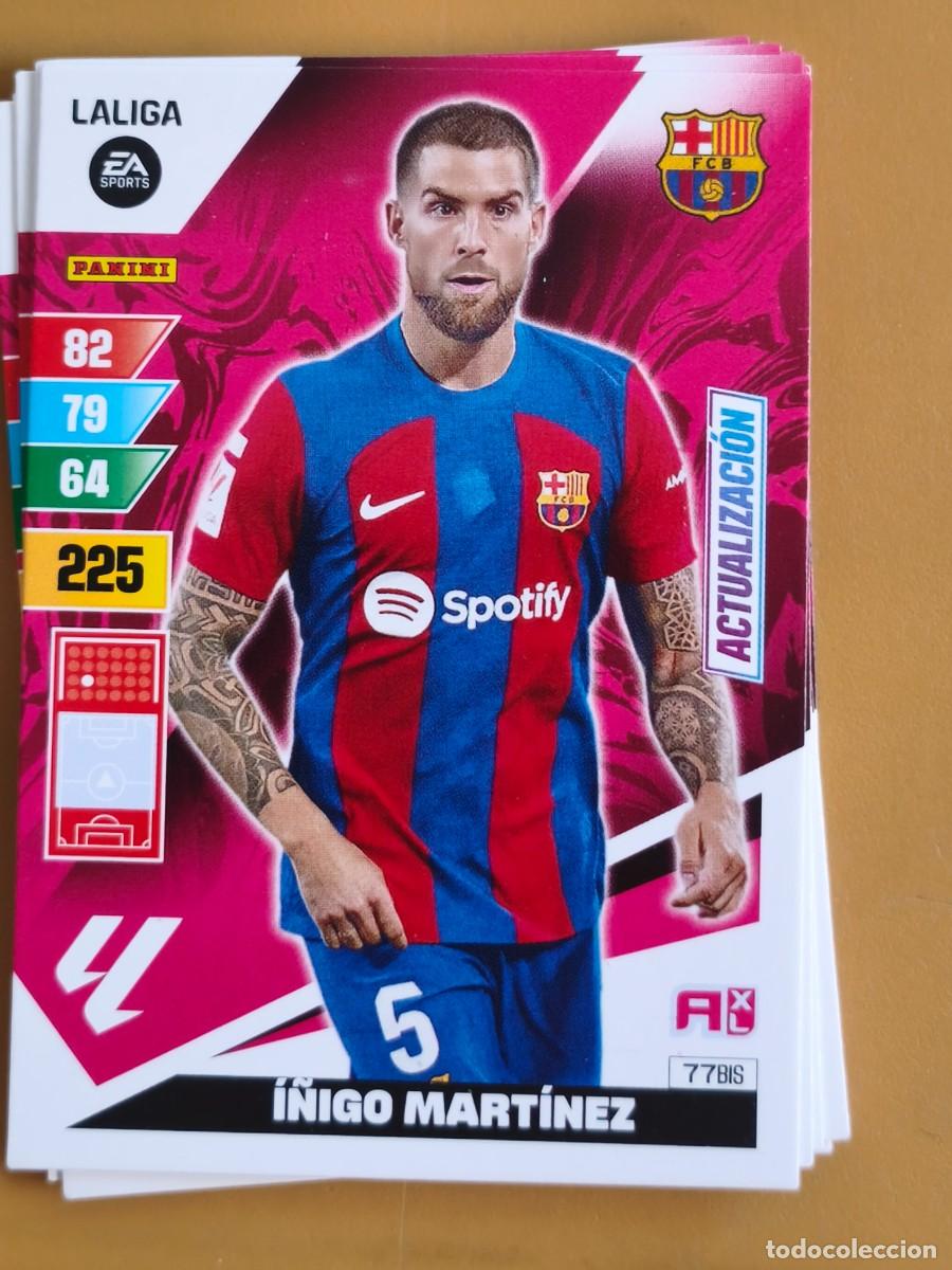 Figurine di Calcio: i&ntilde;igo martinez, adrenalyn 2023 24 actualizacion