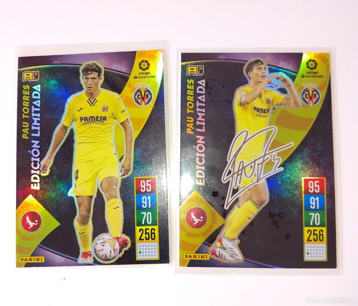 Cromos de F&uacute;tbol: ADRENALYN 2021/2021/2 PAU TORRES ( CON Y SIN FIRMA ) -( EDICI&Oacute;N LIMITADA ) - DE SOBRE PREMIUM