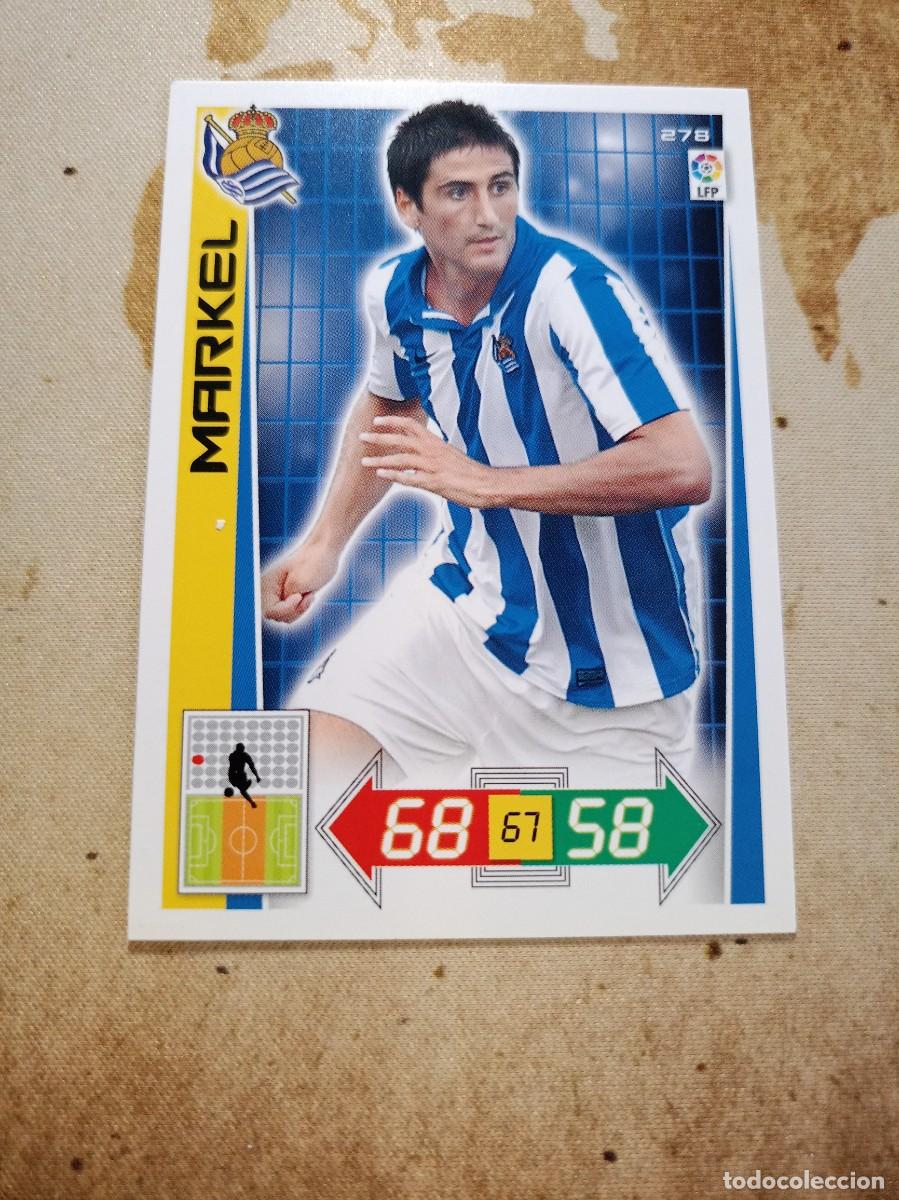 Fu&szlig;ball-Sticker: Real Sociedad 278 MARKEL Adrenalyn 2012-13