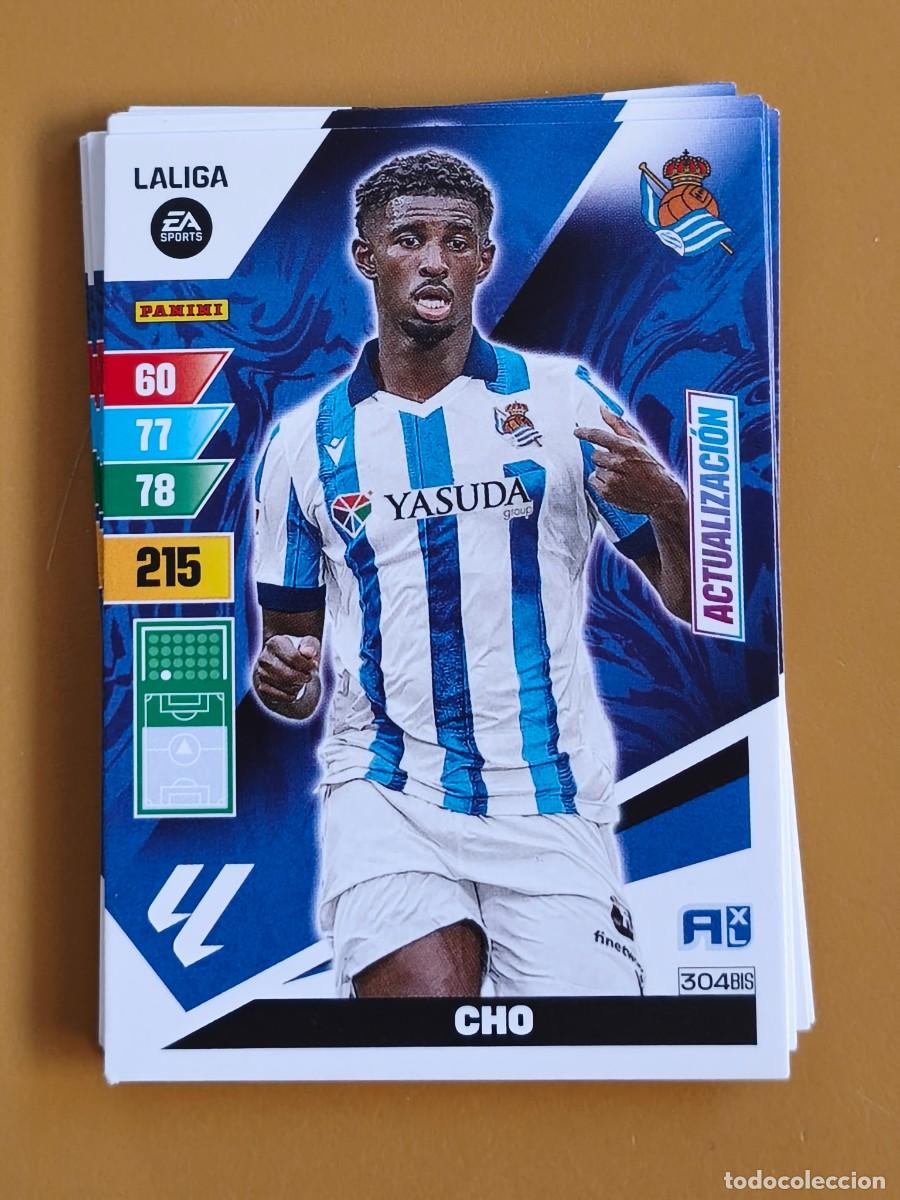 Cromos de F&uacute;tbol: cho, adrenalyn 2023 24 actualizacion