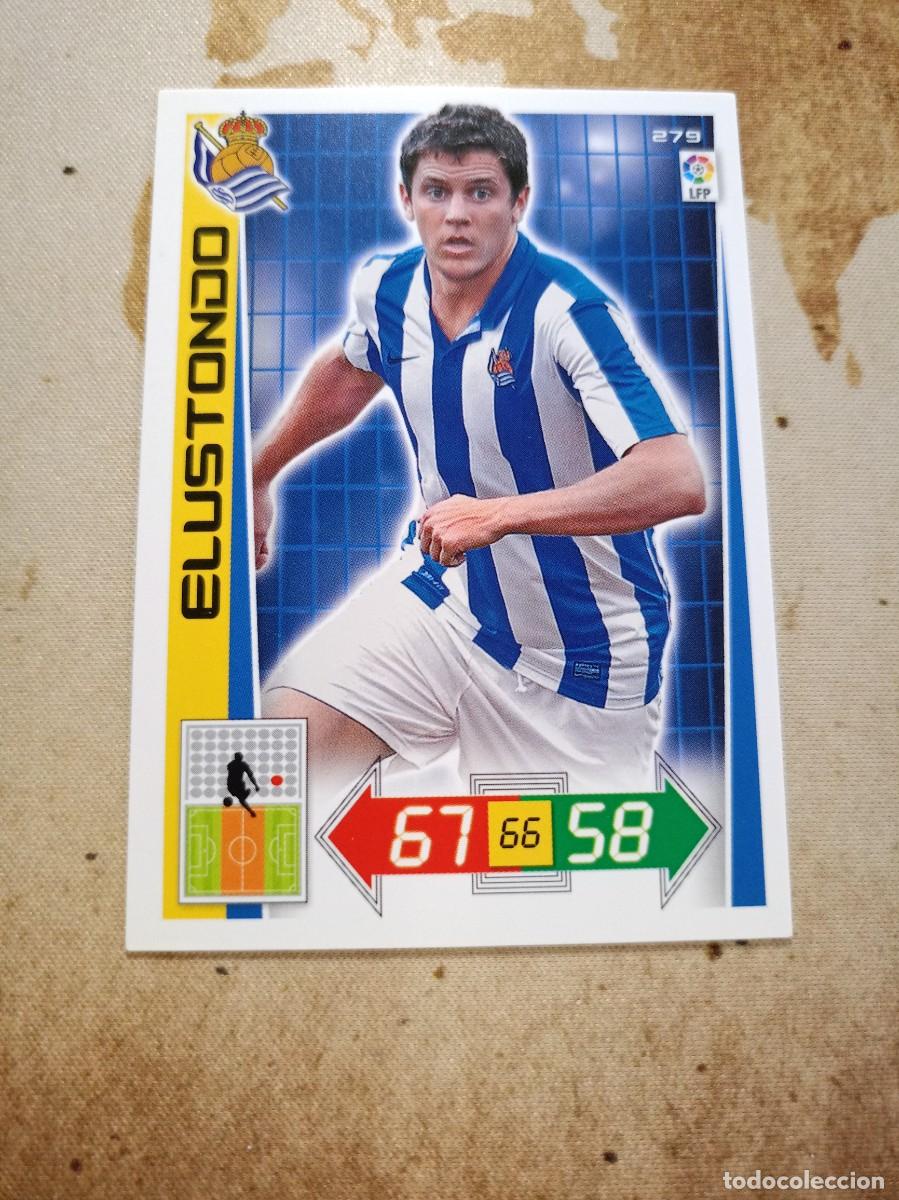 Fu&szlig;ball-Sticker: Real Sociedad 279 ELUSTONDO Adrenalyn 2012-13