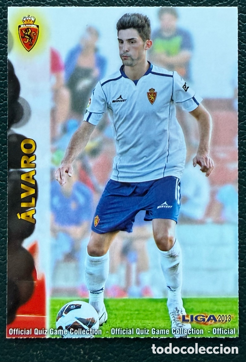 Cromos de F&uacute;tbol: 417 ALVARO REAL ZARAGOZA FICHAS ALBUM MUNDICROMO 2012 2013 12 13