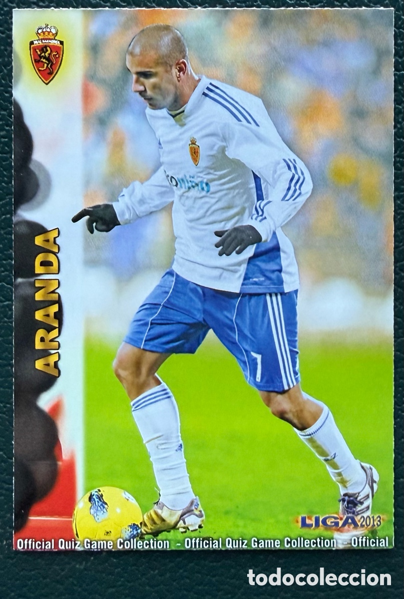 Cromos de F&uacute;tbol: 426 ARANDA REAL ZARAGOZA FICHAS ALBUM MUNDICROMO 2012 2013 12 13
