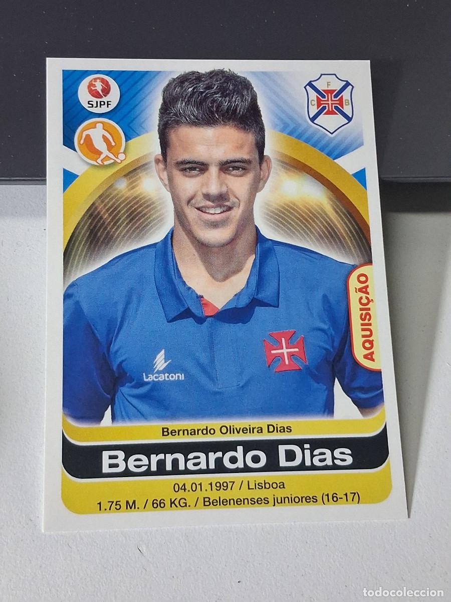 Figurine di Calcio: 28 BERNARDO DIAS BELENENSES STICKER FUTEBOL CROMO 2016-2017 PANINI PORTUGAL LIGA SJPF