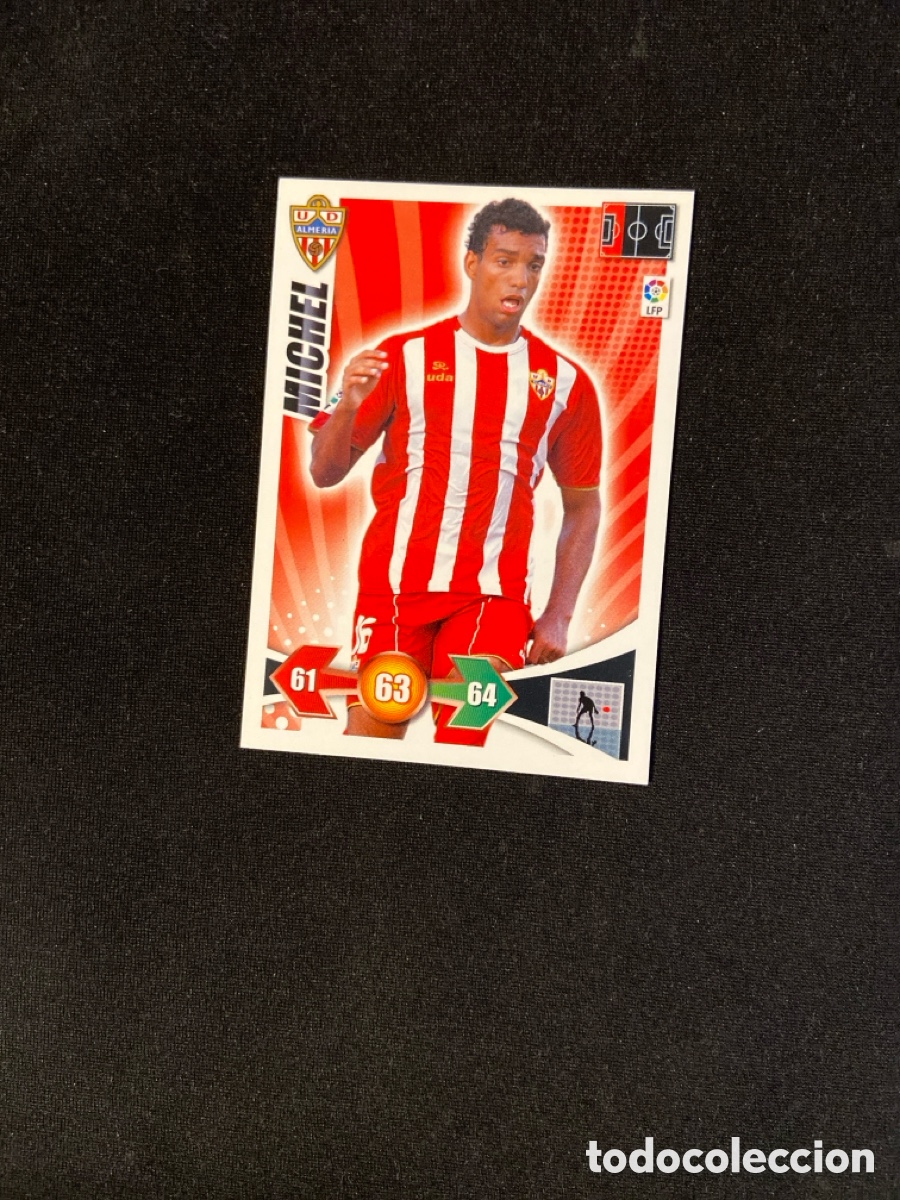Cromos de Futebol: MICHEL 2 (ALMERIA) ADRENALYN PANINI 2009-2010 09 10 CROMO CARTA A-6